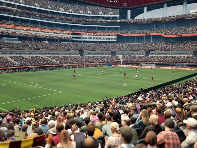 SoFi Stadium - Section Club 127 Wc Seat View