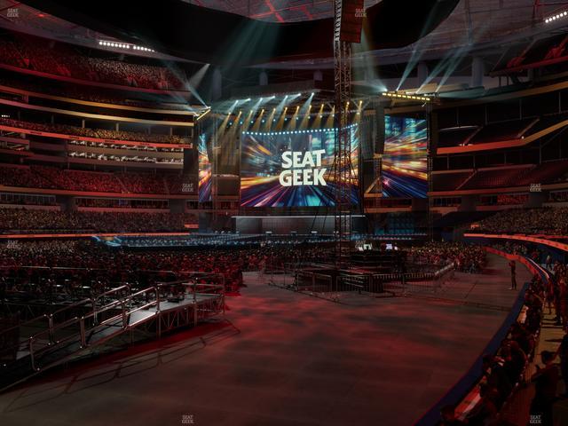 SoFi Stadium - Section Club 127 Seat View