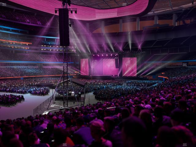 SoFi Stadium - Section Club 127 Seat View SoFi Stadium - Section Club 127 Seat View