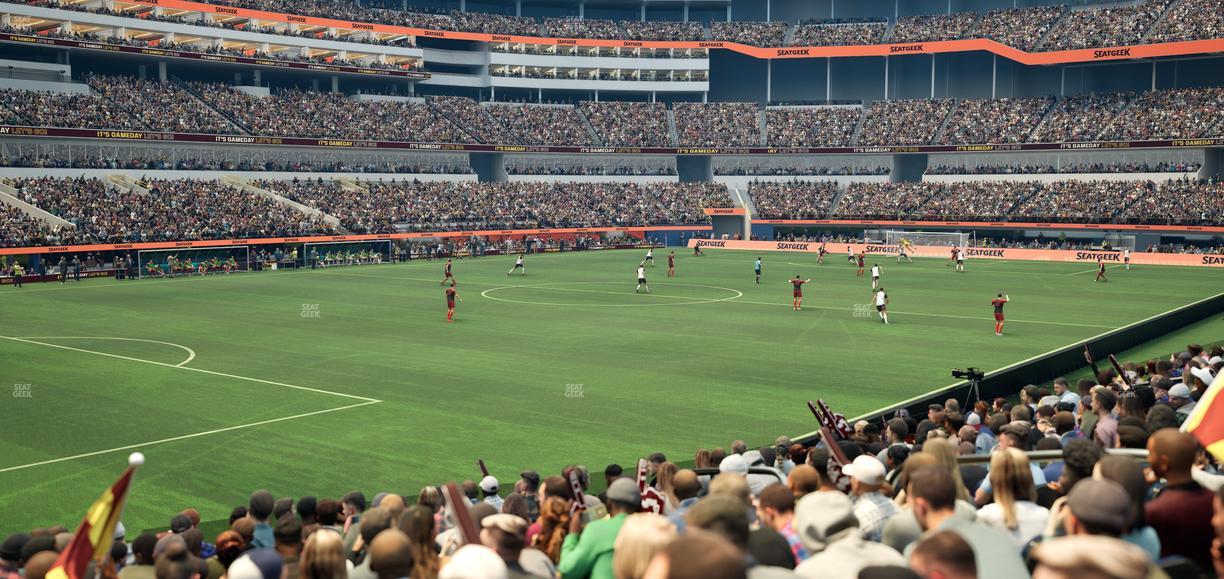 SoFi Stadium - Section Club 127 Seat View