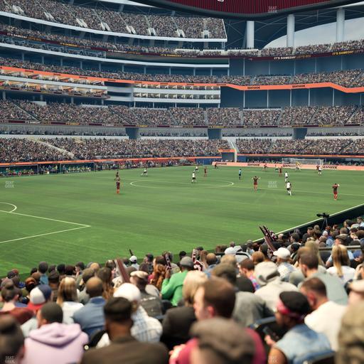 SoFi Stadium - Section Club 127 Seat View