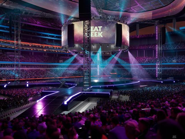 SoFi Stadium - Section Club 127 Seat View