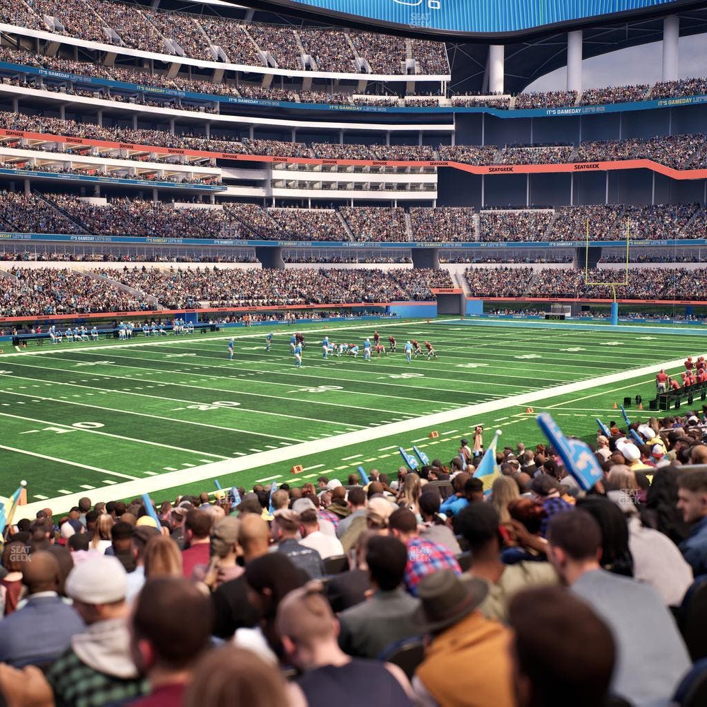 SoFi Stadium - Section Club 127 Seat View