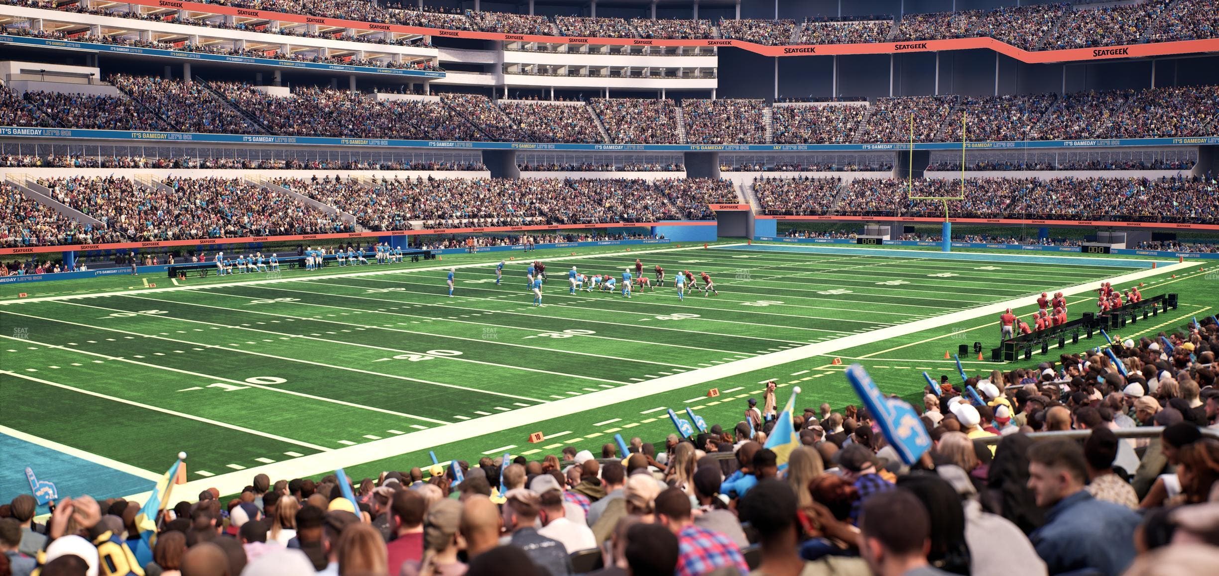 SoFi Stadium - Section Club 127 Seat View