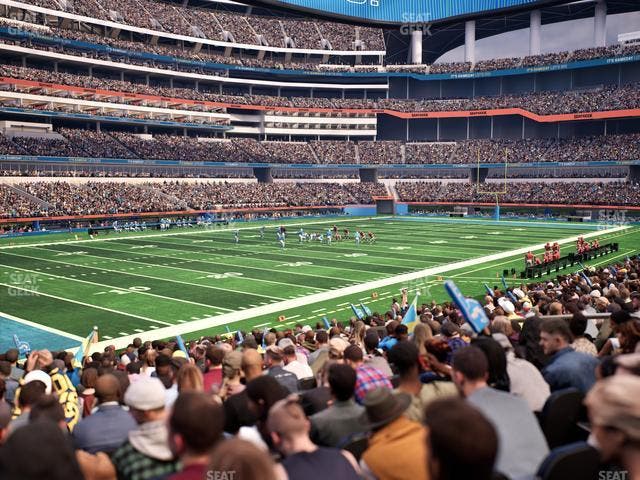 SoFi Stadium - Section Club 127 Seat View