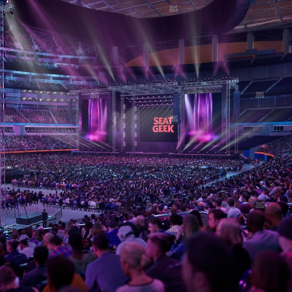 SoFi Stadium - Section Club 127 Seat View