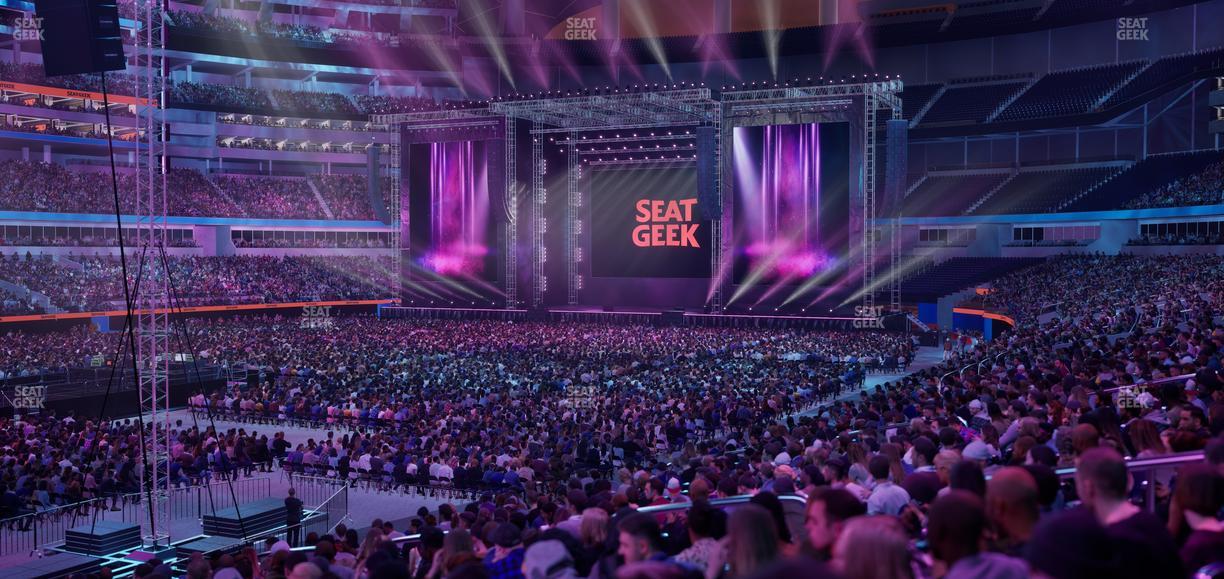 SoFi Stadium - Section Club 127 Seat View