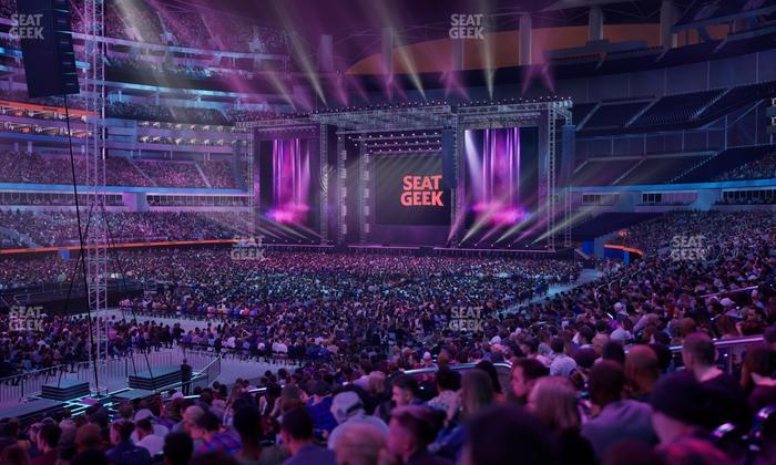 SoFi Stadium - Section Club 127 Seat View