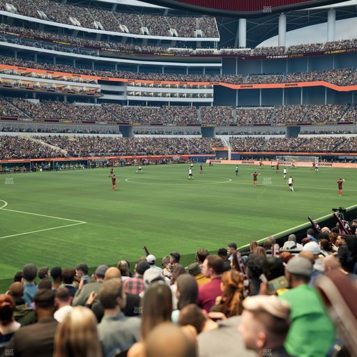 SoFi Stadium - Section Club 127 Seat View