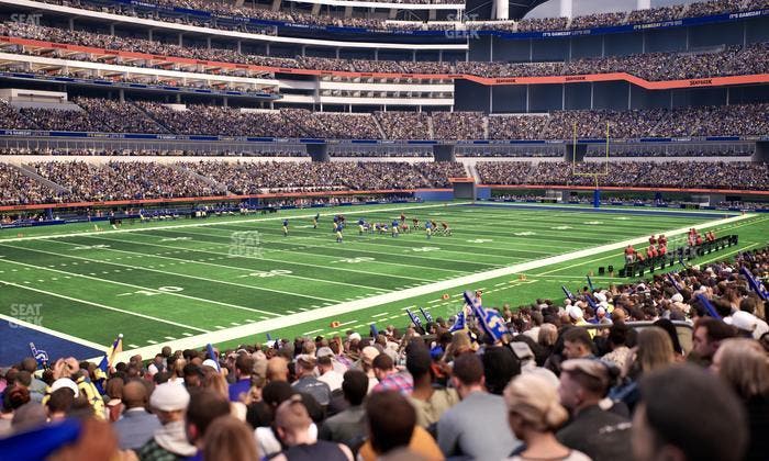 SoFi Stadium - Section Club 127 Seat View