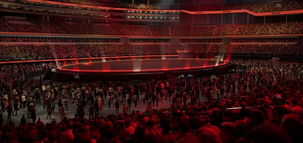 SoFi Stadium - Section Club 127 Seat View