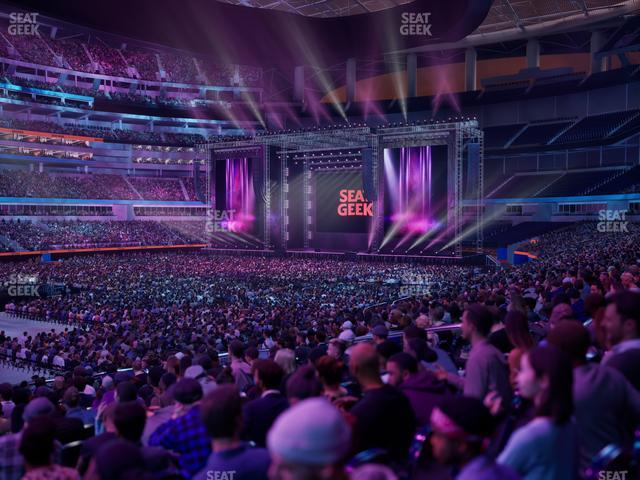 SoFi Stadium - Section Club 128 Seat View SoFi Stadium - Section Club 128 Seat View