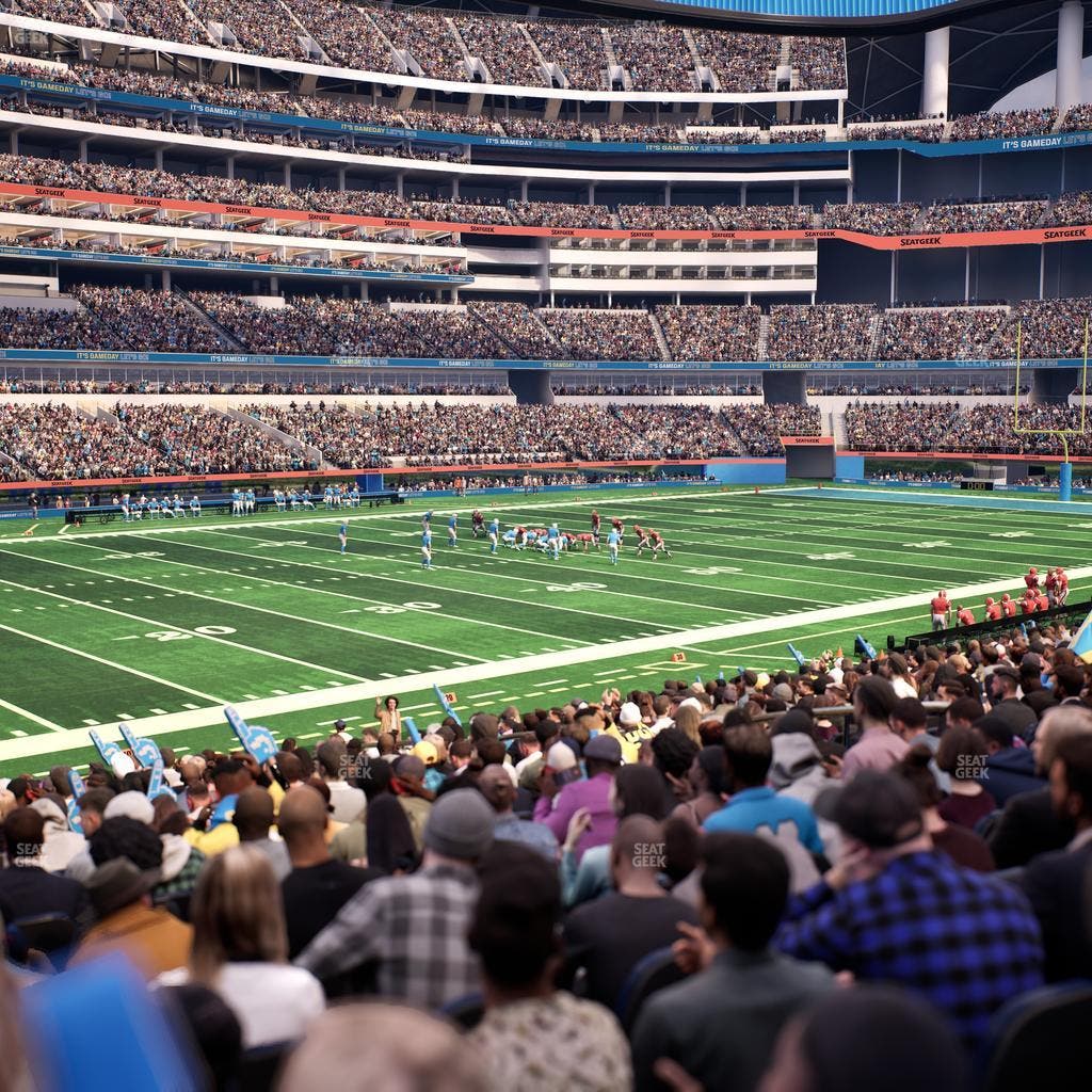 SoFi Stadium - Section Club 128 Seat View
