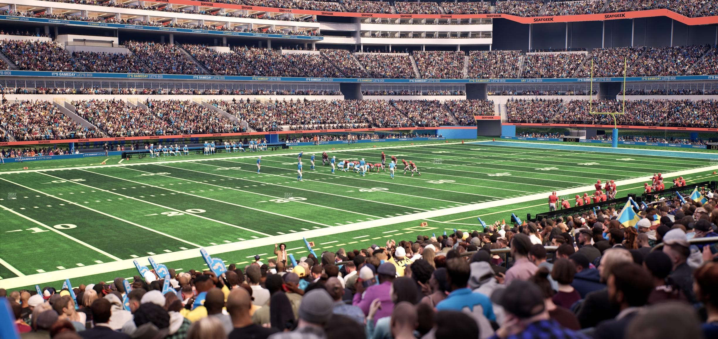 SoFi Stadium - Section Club 128 Seat View