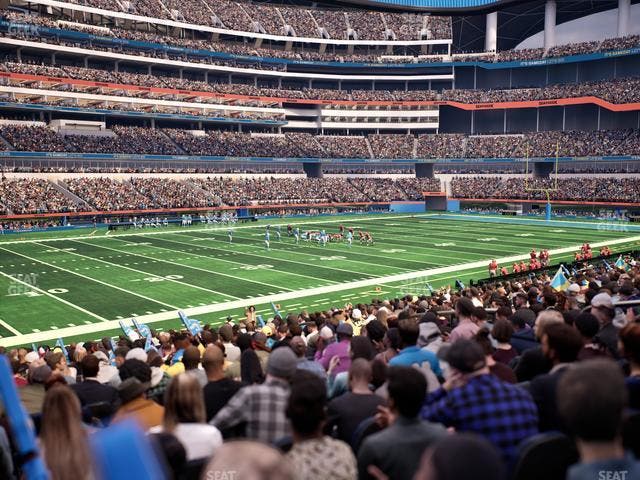 SoFi Stadium - Section Club 128 Seat View