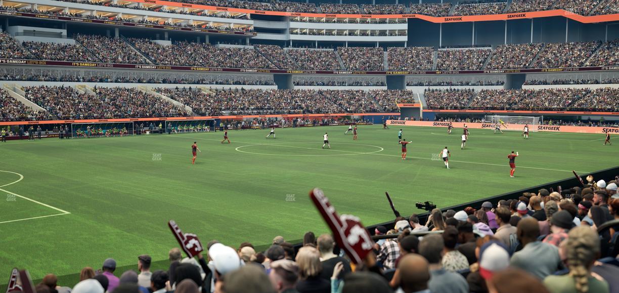 SoFi Stadium - Section Club 128 Seat View