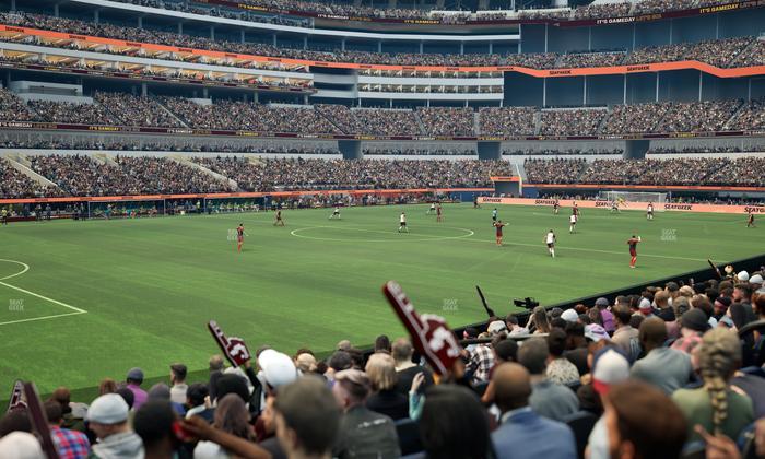 SoFi Stadium - Section Club 128 Seat View