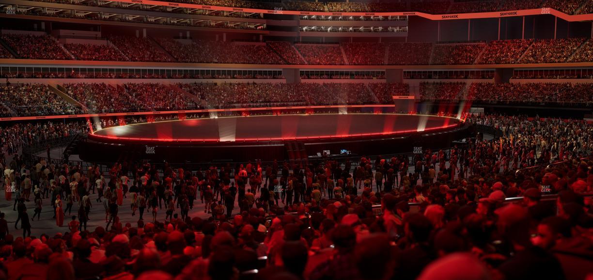 SoFi Stadium - Section Club 128 Seat View