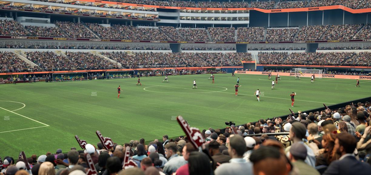 SoFi Stadium - Section Club 128 Seat View