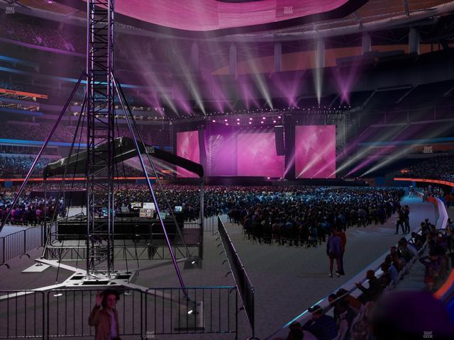 SoFi Stadium - Section Club 128 Seat View