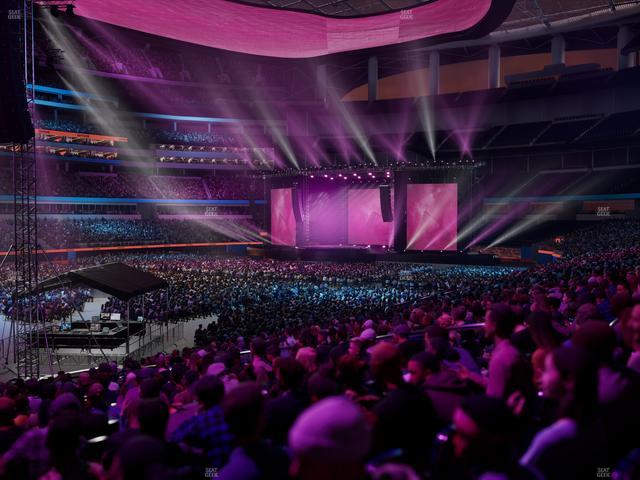 SoFi Stadium - Section Club 128 Seat View SoFi Stadium - Section Club 128 Seat View