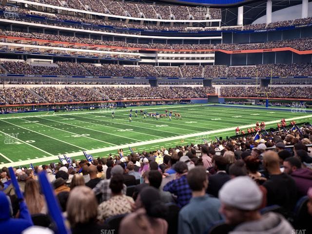 SoFi Stadium - Section Club 128 Seat View