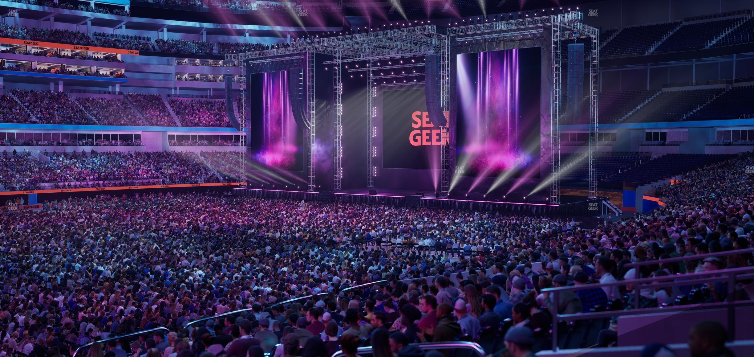 SoFi Stadium - Section Club 129 Wc Seat View