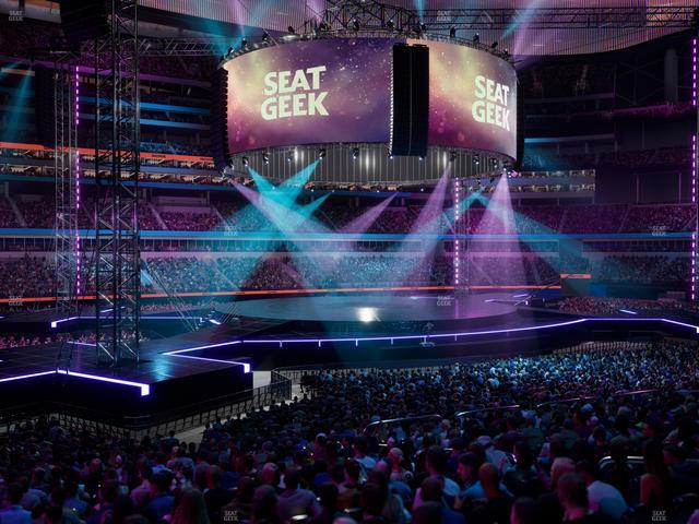 SoFi Stadium - Section Club 129 Wc Seat View