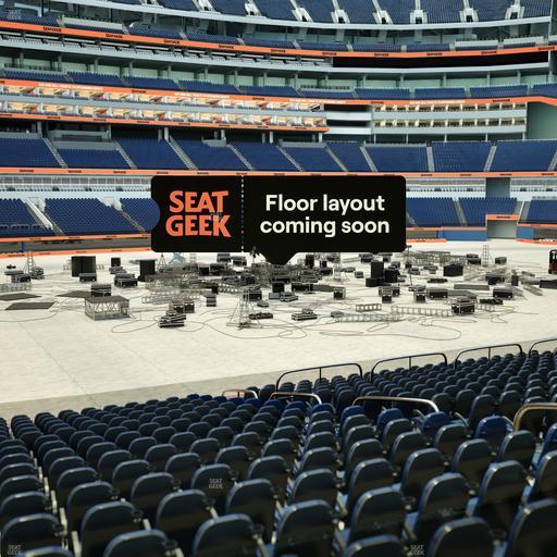 SoFi Stadium - Section Club 129 Wc Seat View