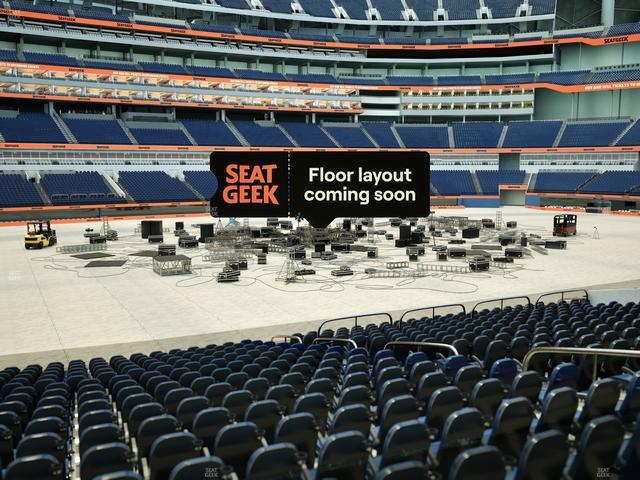 SoFi Stadium - Section Club 129 Wc Seat View