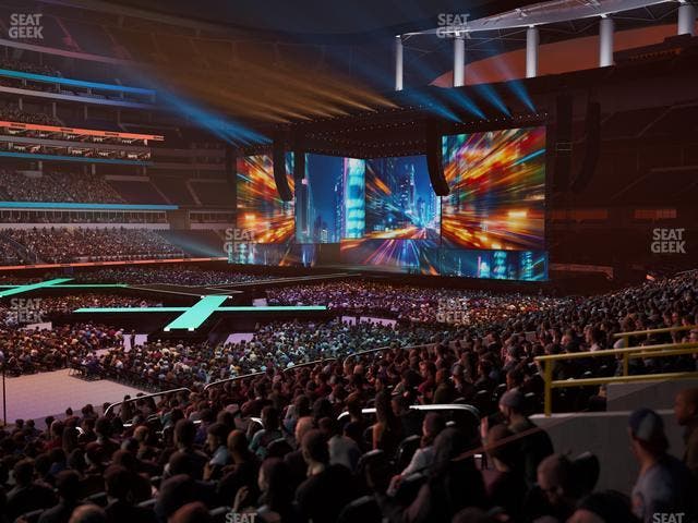SoFi Stadium - Section Club 129 Wc Seat View