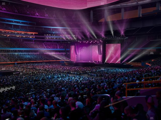 SoFi Stadium - Section Club 129 Wc Seat View SoFi Stadium - Section Club 129 Wc Seat View