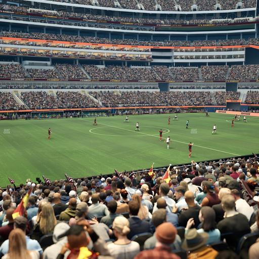 SoFi Stadium - Section Club 129 Wc Seat View