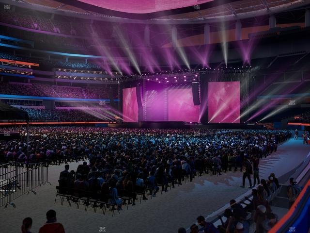 SoFi Stadium - Section Club 129 Seat View