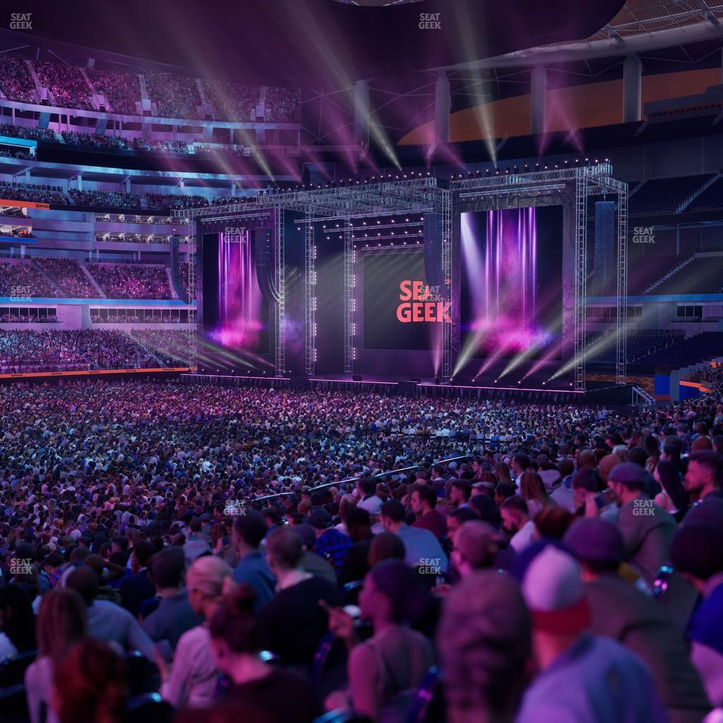 SoFi Stadium - Section Club 129 Seat View