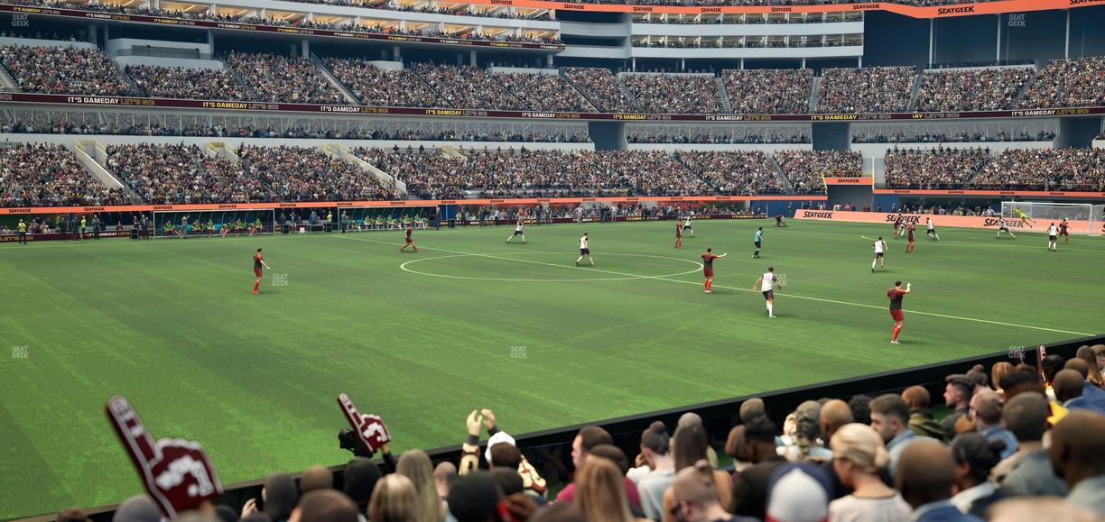 SoFi Stadium - Section Club 129 Seat View