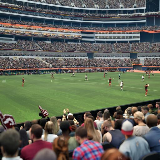 SoFi Stadium - Section Club 129 Seat View