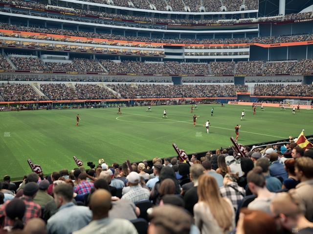 SoFi Stadium - Section Club 129 Seat View