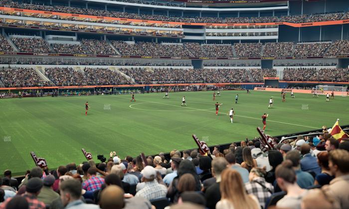 SoFi Stadium - Section Club 129 Seat View