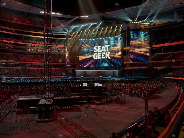 SoFi Stadium - Section Club 129 Seat View