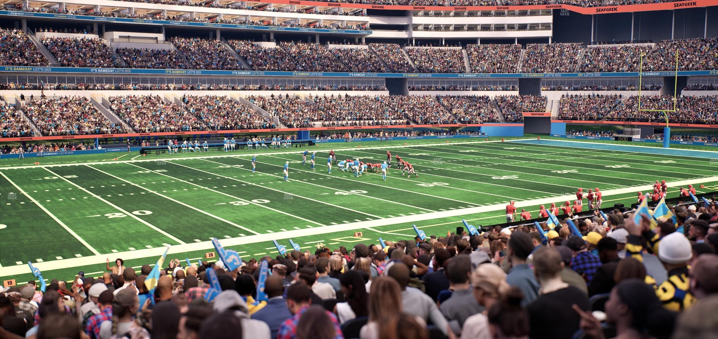 SoFi Stadium - Section Club 129 Seat View