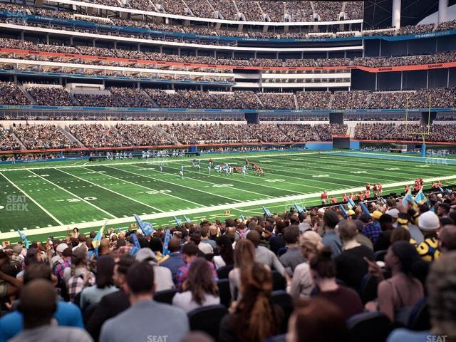SoFi Stadium - Section Club 129 Seat View