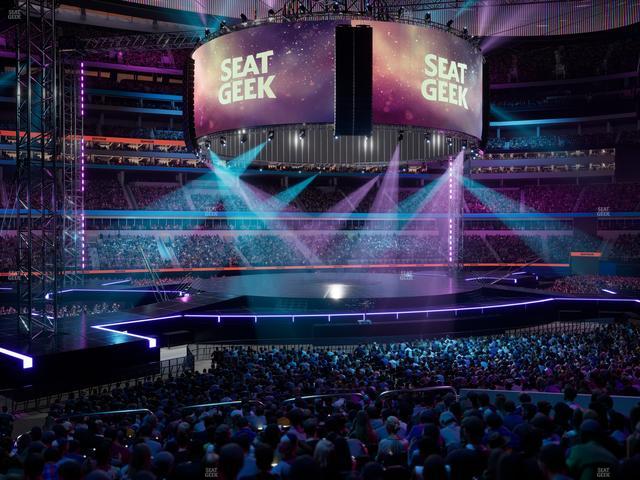 SoFi Stadium - Section Club 130 Wc Seat View