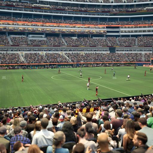 SoFi Stadium - Section Club 130 Wc Seat View