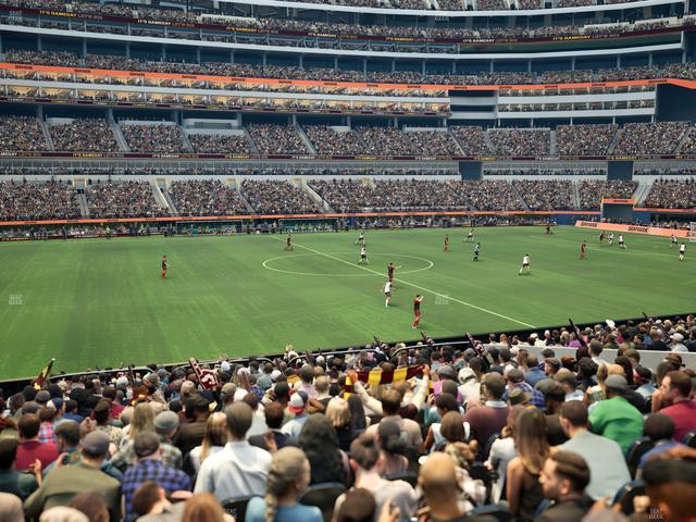 SoFi Stadium - Section Club 130 Wc Seat View