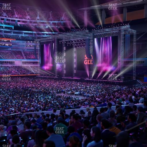 SoFi Stadium - Section Club 130 Wc Seat View