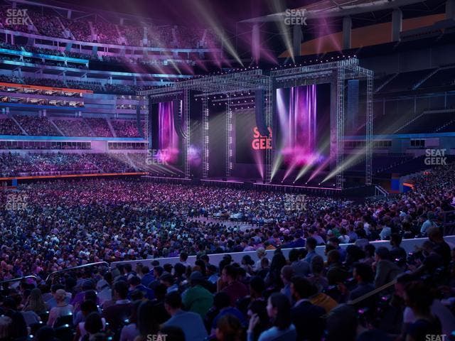 SoFi Stadium - Section Club 130 Wc Seat View