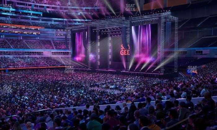 SoFi Stadium - Section Club 130 Wc Seat View