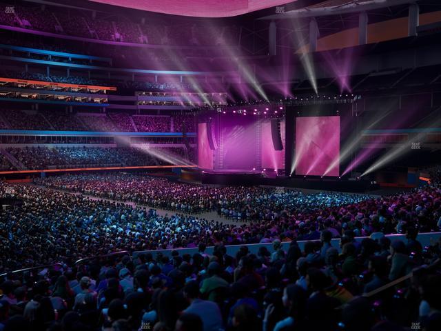 SoFi Stadium - Section Club 130 Wc Seat View SoFi Stadium - Section Club 130 Wc Seat View