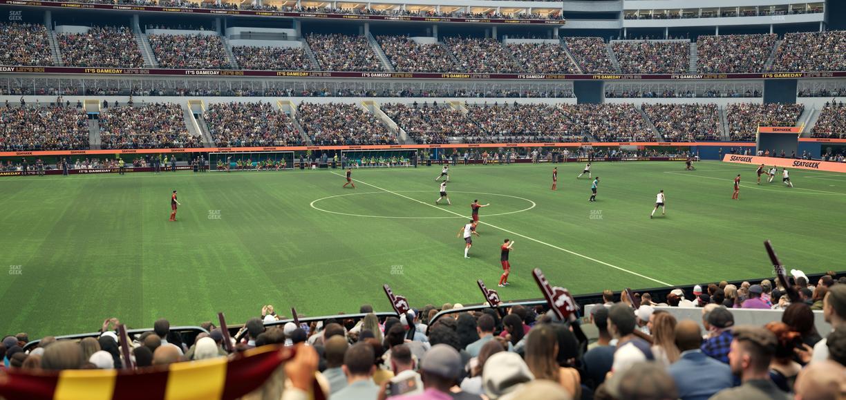 SoFi Stadium - Section Club 130 Seat View